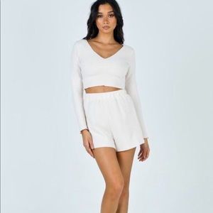 Princess polly Lara Set Beige